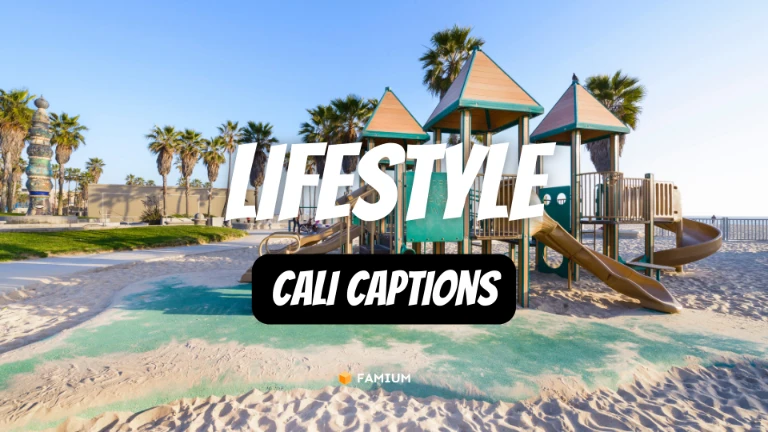California Lifestyle Captions for Instagram